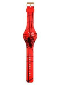 【送料無料】marvel spiderman spider web led digital rubber watch nwt