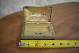 【送料無料】nice vintage bulova original american girl watch case display box usa ny
