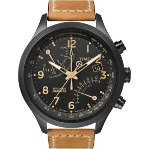 yz mens timex indiglo intelligent quartz chronograph watch t2n700