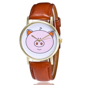 【送料無料】pig i love farming agriculture quartz wrist watch