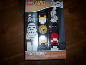 【送料無料】 star wars lego stormtrooper minifigure watch water resistant watch gift
