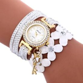 【送料無料】women watch casual analog leather bracelet watches