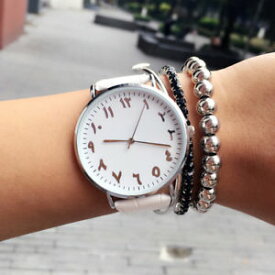 【送料無料】fashion arabic numbers design women watches bgg top luxury leather watch lo