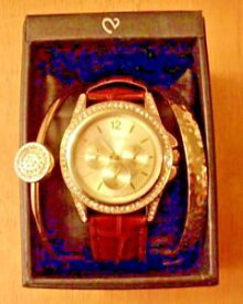 【送料無料】 valletta quartz wrist watch with 2 bracelets
