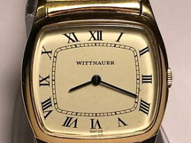 【送料無料】vintage wittnauer 17j mens windup wristwatch cal 8k1 swiss made runs great