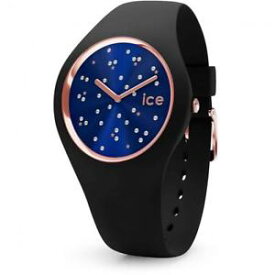 【送料無料】orologio ice watch cosmos ic016298 silicone nero blu ros sub 100mt