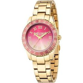 【送料無料】orologio donna just cavalli sunset r7253202507 bracciale acciaio gold dorato