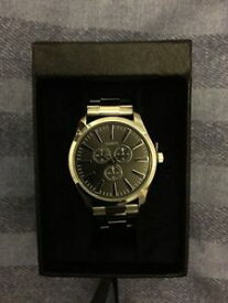 【送料無料】mens quartz movement analogue wrist watch in box