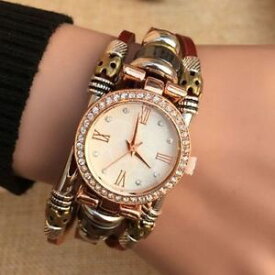【送料無料】vintage fashion ladies bracelet watch casual women leather analog quartz watch