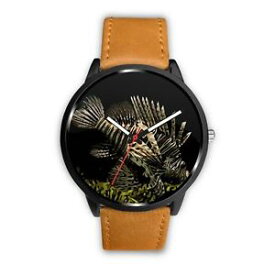 【送料無料】awesome cool lion fish wristwatch