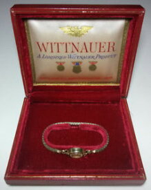 【送料無料】longines wittnauer wristwatch with box and papers vtg 1950s ladies not running