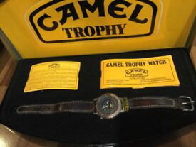 【送料無料】watch camel trophy vintage box e garanzia green belt