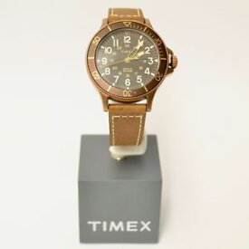 【送料無料】timex allied coastline in bronzetone amp; brown