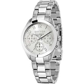 【送料無料】orologio sector 120 r3253588502 donna watch acciaio multifunzione silver