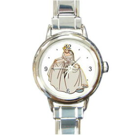 【送料無料】cinderella bride watch round italian charm watch wristwatch