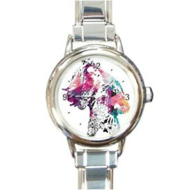 【送料無料】bouncy beyonce watch round italian charm watch wristwatch