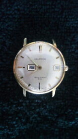 【送料無料】helbros puw 363 17jewel manual wind,wgerman watch , running rare vintage