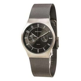 【送料無料】bering 11939077 mens titanium classic watch * with defects*