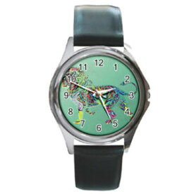 【送料無料】my psychedelic lion king round metal watch wristwatch