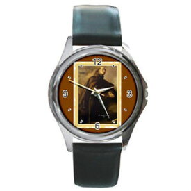 【送料無料】saintly souvenirs st baylon round metal watch, wristwatch 1an
