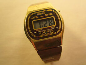 【送料無料】*working* electric analog youth wristwatch timeco quartz [h12a8]
