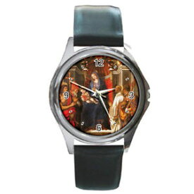 【送料無料】saintly souvenirs st victor round metal watch, wristwatch