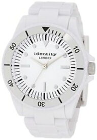 【送料無料】identity london white watch wristwatch