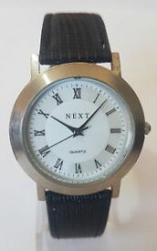 【送料無料】next leather strap watch m77867