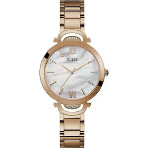 yzorologio guess opal w1090l2 watch acciaio rosa 36 mm madreperla donna quarzo