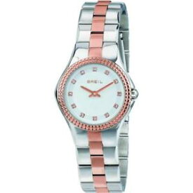 【送料無料】orologio donna breil curvy tw1731 bracciale acciaio bianco ros swarovski
