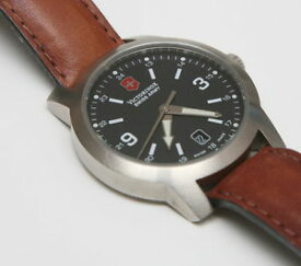 【送料無料】victorinox swiss army mens wrist watch, model centinel 100m stainless steel