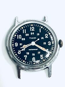 yzantique original 1966 timex marlin menfs manual military army wrist watch