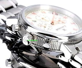 【送料無料】thomas earnshaw mens beaufort collection chronograph ss luxury watch