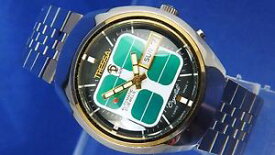 【送料無料】vintage retro swiss tressa lux crystal automatic watch 1970s nos cal as 5206