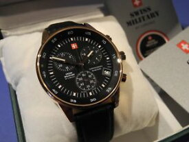 【送料無料】orologio militare uomo cronografo e data swiss military quarzo