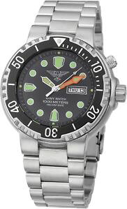 yzarmy watch 100atm 1000m taucher heliumventil saphir tag amp; datum herrenuhr ep840