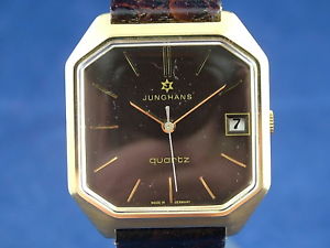 送料無料 gents nos vintage junghans astro quartz watch 74%OFF 誕生日プレゼント swiss cal 66730 1970s
