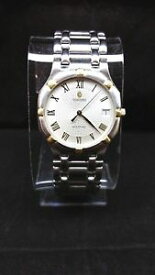 【送料無料】concord saratoga, quartz, date stainless amp; 18k gold