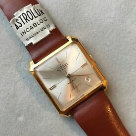 【送料無料】8760 astrolux vintage watch nos 30mm carica manuale mai indossato