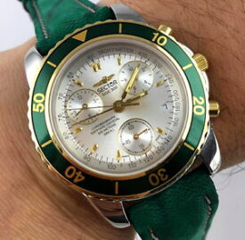 【送料無料】orologio sector sge 300 chrono rattrapante watch swiss sapphire crystal vintage