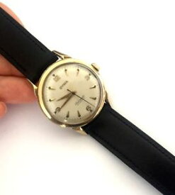 【送料無料】vintage cyma automatic watersport swiss classy mens wrist watch r420 1950 runs