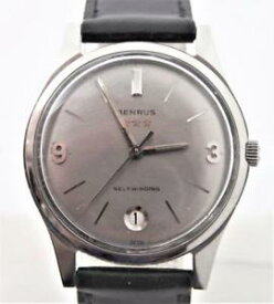 【送料無料】ssteel vintage benrus mens automatic watch 7026* exlnt condition* serviced