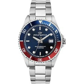 【送料無料】orologio philip watch caribe r8253597042 uomo watch swiss made blu 100m zaffiro