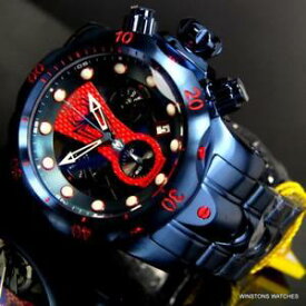 【送料無料】invicta marvel reserve venom spider man 52mm swiss mvt blue steel watch