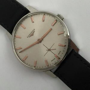 yzlongines 355 mm mens manual wind watch vintage classic 490 movement