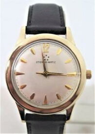 【送料無料】vintage mens 14k gf eternamatic automatic watch 1950s cal 1420u* exnt* serviced