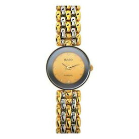 【送料無料】rado womens florence 23mm two tone steel bracelet quartz watch r48745253