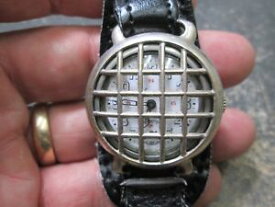 【送料無料】wwi with crystal protector vintage longines triple signe us military wrist watch