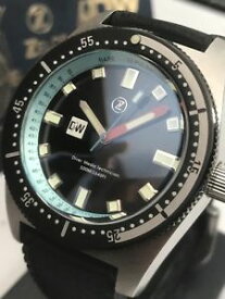 【送料無料】zelos dmt dwfg no date 500m diver swiss automatic 41mm limited edition sold out