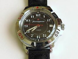 【送料無料】vostok komandirskie russian military and sport watch